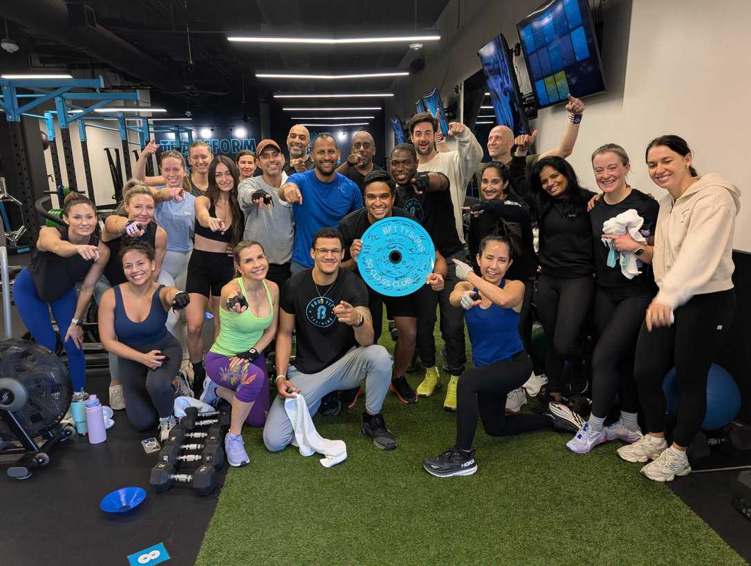 BFT Tysons HYROX group training session